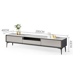 stellar tv console modern style sintered stone