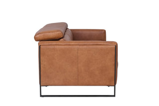 stephanie premium full leather recliner