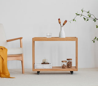 stylish arte table detachable wheels