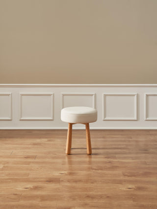stylish riley dressing table stool plush top
