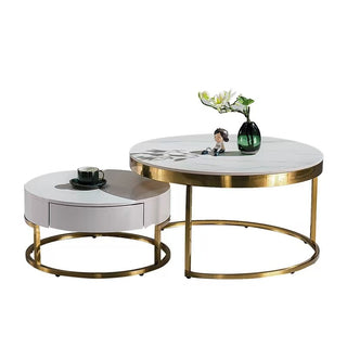 stylish sintered stone coffee table design