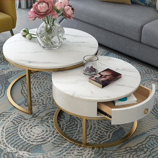 stylish sintered stone coffee table design