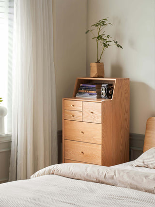 stylish sulmo slim chest of drawers