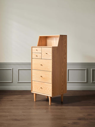 sulmo slim chest of drawers corner fit
