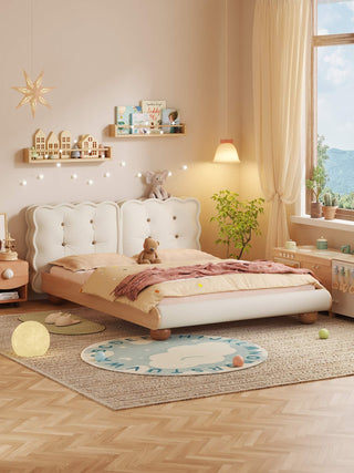 sunny cloud kids bed simple elegant style