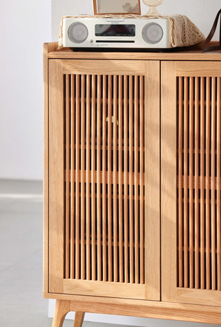 talia wooden shoe closet