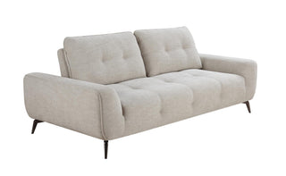 tania fabric sofa light grey comfort