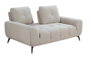 tania light grey fabric lounge sofa