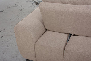 tania light grey fabric sofa online
