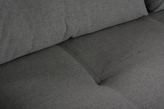 tania light grey sofa adjustable backrest