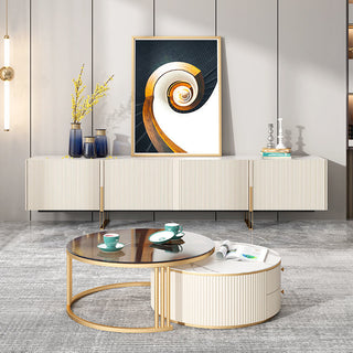 tempered glass coffee table ada