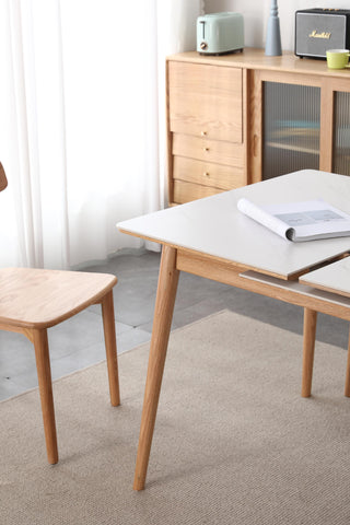timeless carlo extendable wood dining table design