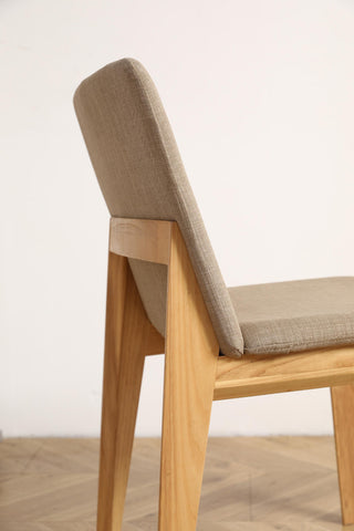 timeless nico solid wood dining chair design