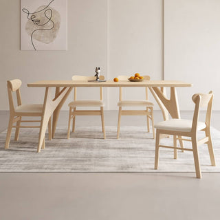 timeless wooden dining table audrey