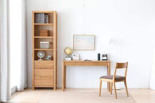 toledo oak study table functional design