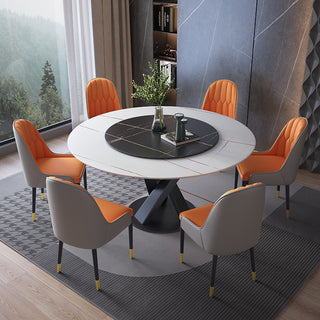 tomas lazy susan table stone top