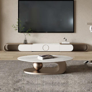 tomy coffee table sintered stone top
