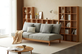 unique design anzio armless sofa