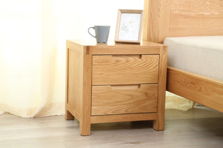 venet modern wooden nightstand