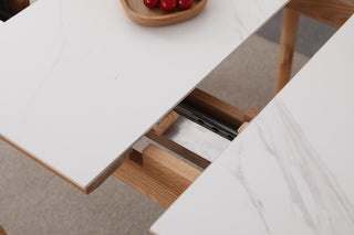 versatile carlo extendable wood dining table for every home