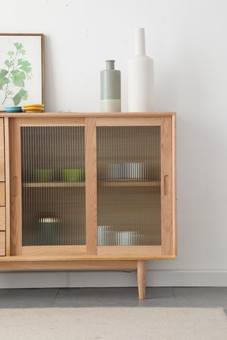 versatile lima dining room side cabinet storage solution