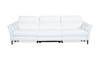 white 4 seater recliner sofa jonis