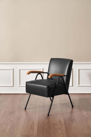 wooden armrests minerva chair