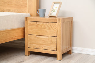 wooden bedside table venet