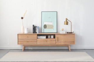 wooden tv console giovanni