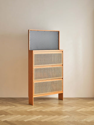yara shoe cabinet wood