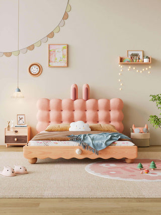 yoyo bunny kids bed soft and inviting