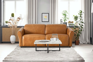 3 seater Rachel Electric Recliner Sofa Cognac