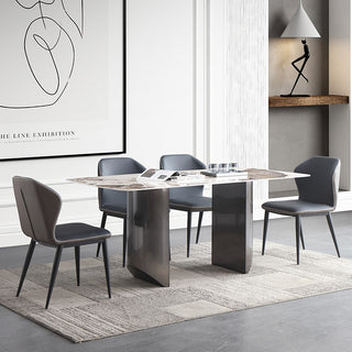 4 seater luxury sintered stone dining table