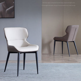 dual tone dining chair back view