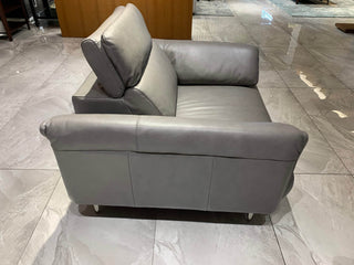 grey armchair sofa side view