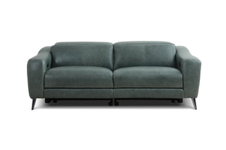 heidi power recliner sofa leather