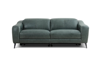 heidi power recliner sofa leather
