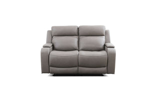 home theatre 2 seater sofa in grey