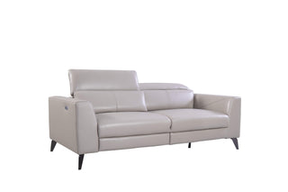 leather sofa tammy with usb charger
