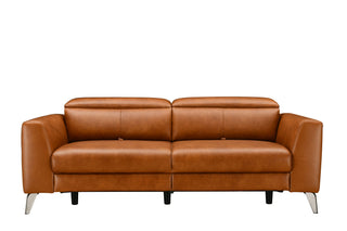 leather sofa with sliding feature tammy
