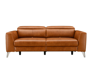 leather sofa with sliding feature tammy