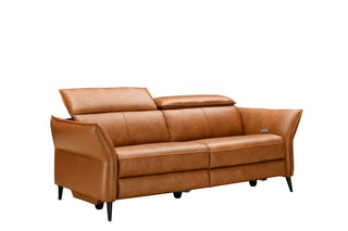 luxury electric leather recliner sofa with usb port