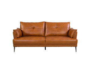 melvin stationary leather sofa