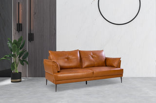 modern leather sofa melvin
