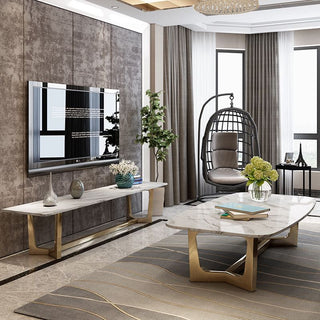 modern marble top coffee table furniture