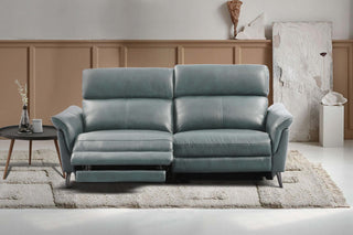 octavia electric recliner sofa leather