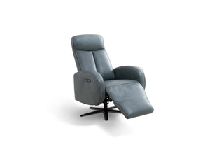 stanley grey recliner electric