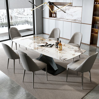 stylish sintered stone dining room