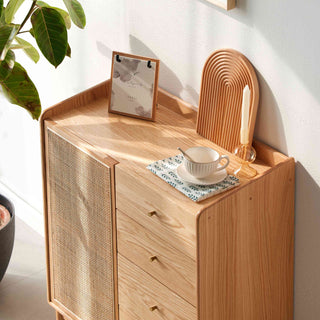 Tommaso Rattan Chest Of Drawers