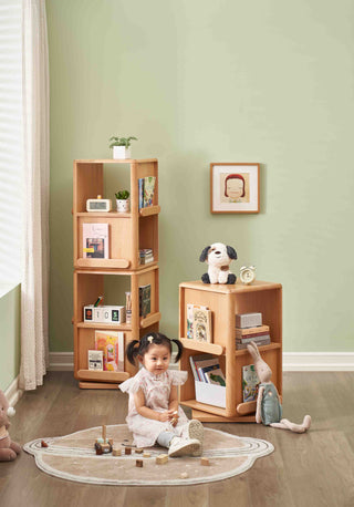 Ottavia Montessori Rotating Bookshelf